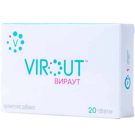 NATURPHARMA VIROUT for the immune system x 20 tabl