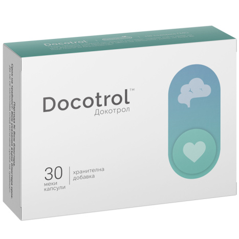 NATURPHARMA DOCOTROL for normal brain and heart function x 30 caps
