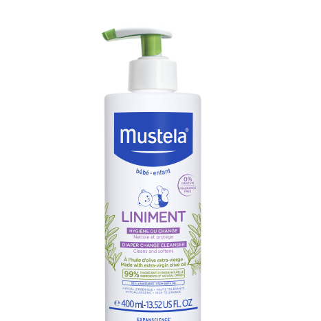 MUSTELA BEBE Liniment for cleaning when changing diapers 400ml