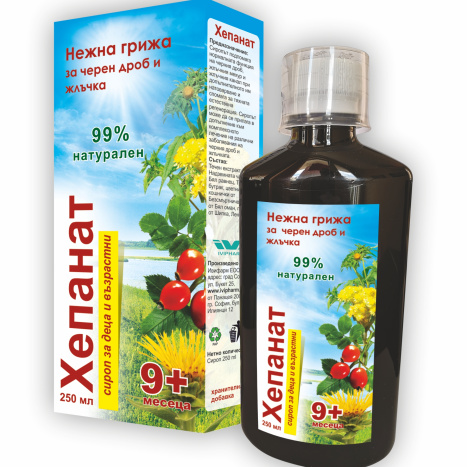 HEPANAT syrup care for the liver and bile 250ml