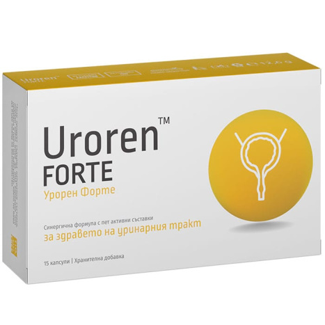 NATURPHARMA UROREN FORTE for urinary tract health x 15 caps