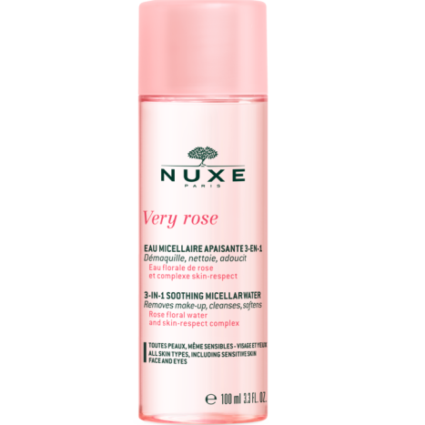 NUXE VERY ROSE 3-в-1 Успокояваща мицеларна вода 100ml