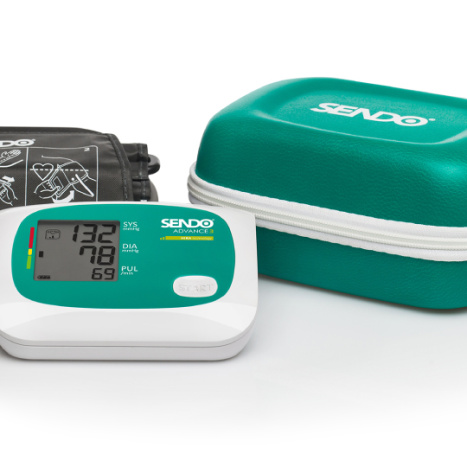 SENDO Advance 3 автоматичен апарат за измерване на кръвно налягане с HIRA технология за отчитане на аритмия
