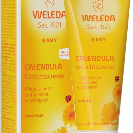 WELEDA BABY face and body cream with calendula 75ml