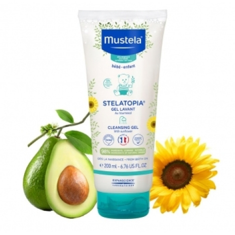 MUSTELA STELATOPIA shower gel for atopic skin 200ml