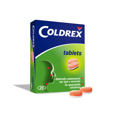 COLDREX грип и настинка x 24 tabl
