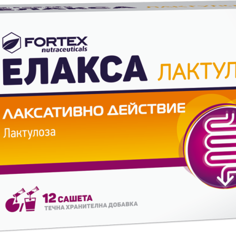 FORTEX ELAXA лактулоза x 12 liq sach