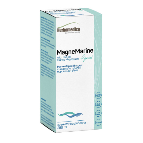 HERBAMEDICA MAGNE MARINE LIQUID syr 250ml
