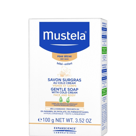 MUSTELA gentle soap with cold cream 100g