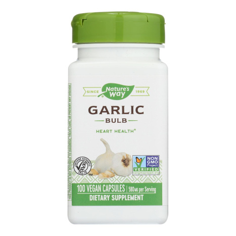 NATURES WAY GARLIC garlic 580mg x 100 caps
