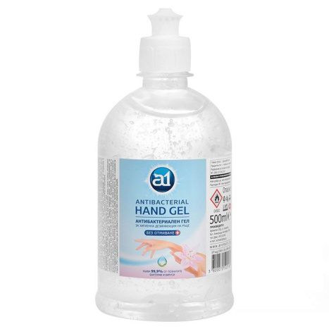 A1 Antibacterial hand gel 500ml