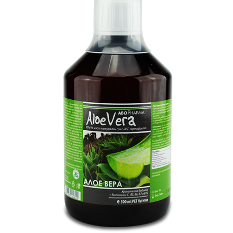 ABOPHARMA ALOE VERA SAFT Aloe Vera 99.6% juice 500ml