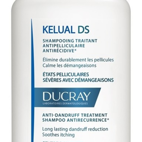 DUCRAY KELUAL DS Treating anti-dandruff anti-recurrence shampoo 100ml