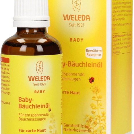 WELEDA massage oil for baby's tummy 50ml