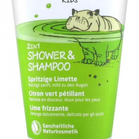 WELEDA KIDS 2in1 Shower gel & shampoo for children with refreshing lemon 150ml