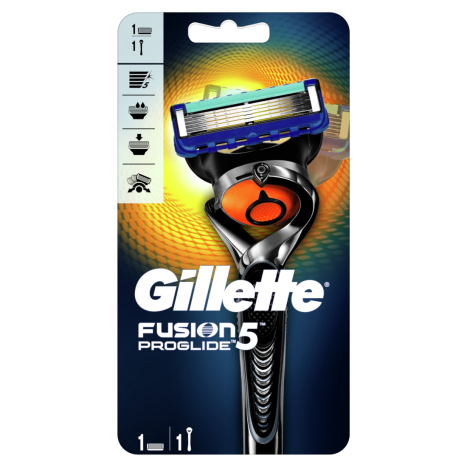 GILLETTE Fusion Flex Proglide 1 blade razor