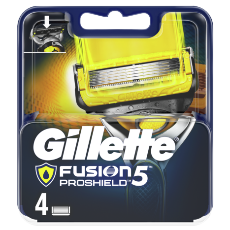 GILLETTE Fusion ProShield опак от 4 ножчета