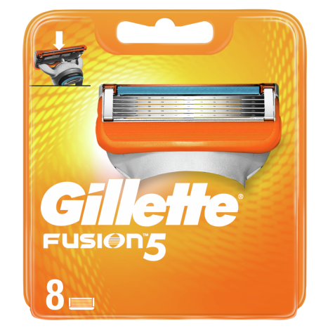 GILLETTE FUSION pack of 8 blades