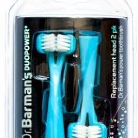 DR.BARMANS SONIC DUOPOWER blue replaceable electric brush heads