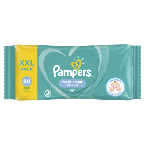 PAMPERS Wipes Fresh x 80