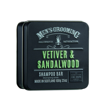 SCOTTISH FINE SOAPS Vetiver and Sandalwood, Soap-shampoo 100 g