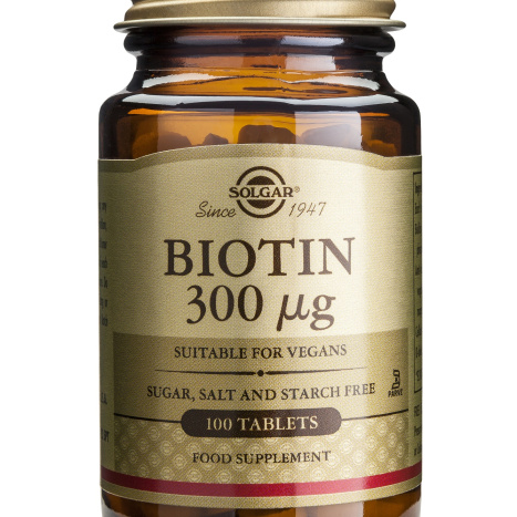 SOLGAR BIOTIN Biotin 300mg x 100 tabl