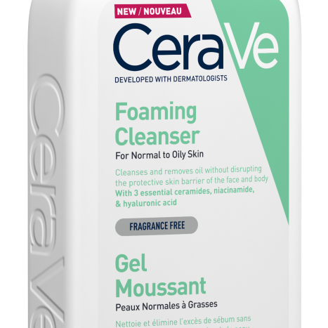 CERAVE washing gel-foam for face and body, normal and oily skin 236ml