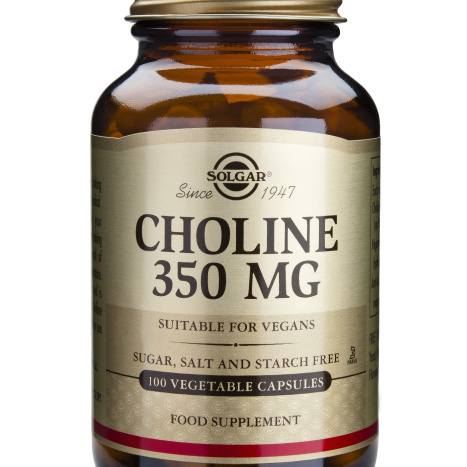 SOLGAR CHOLINE Choline 350mg x 100 caps