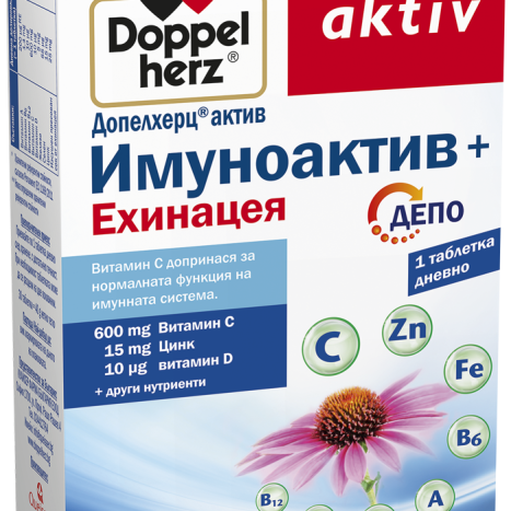 DOPPELHERZ AKTIV Immunoactive + Echinacea Depot x 30 tabl