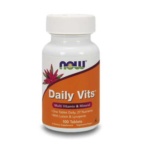 NOW DAILY VITS daily vitamins x 100 tabl
