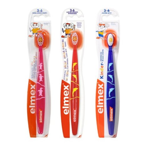 ELMEX toothbrush for children from 3 to 6 years