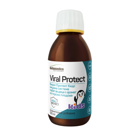 HERBAMEDICA VIRAL PROTECT kIDS syrup for children 125ml