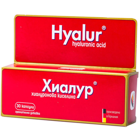 NATURPHARMA HYALUR for joints and skin x 30 caps