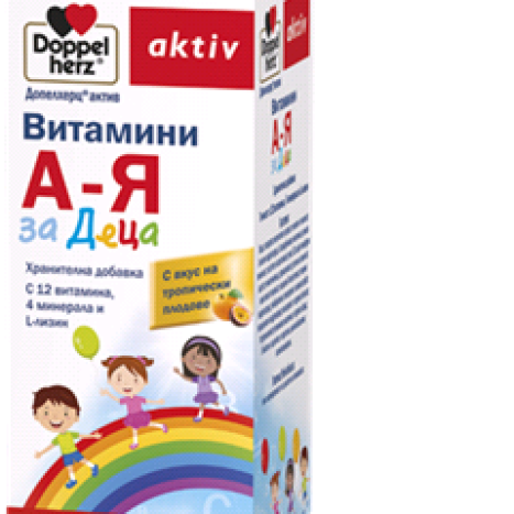 DOPPELHERZ AKTIV Vitamins A-Z for children 150ml