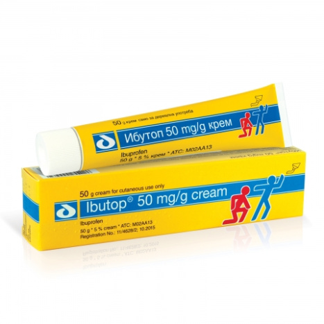 IBUTOP cream 50mg/g 50g