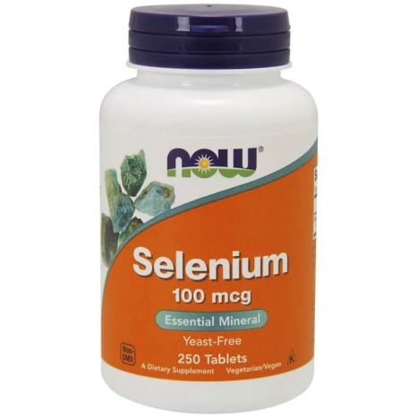 NOW SELENIUM Selenium 100mcg x 100 tabl