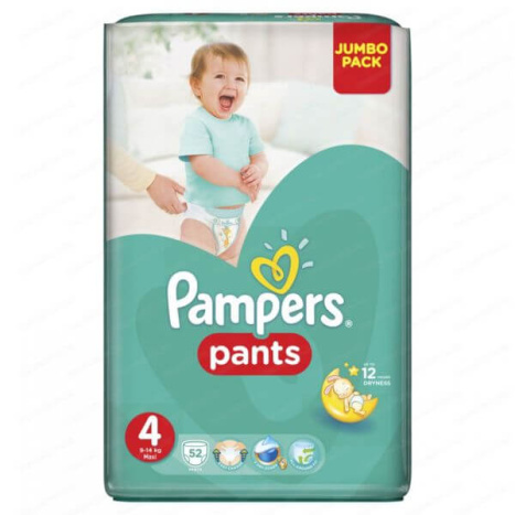 PAMPERS гащи JP S4 Maxi x 52