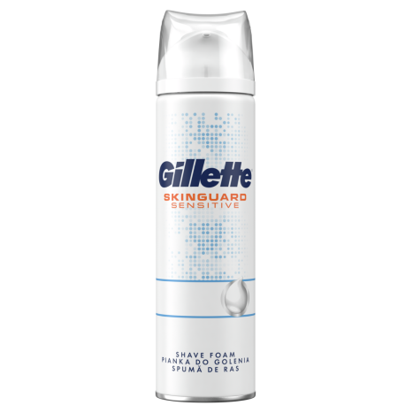 GILLETTE SKINGUARD SENSITIVE shaving foam 250ml