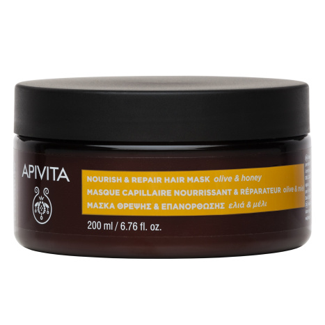 APIVITA Подхранваща и възстановяваща маска за коса 200ml