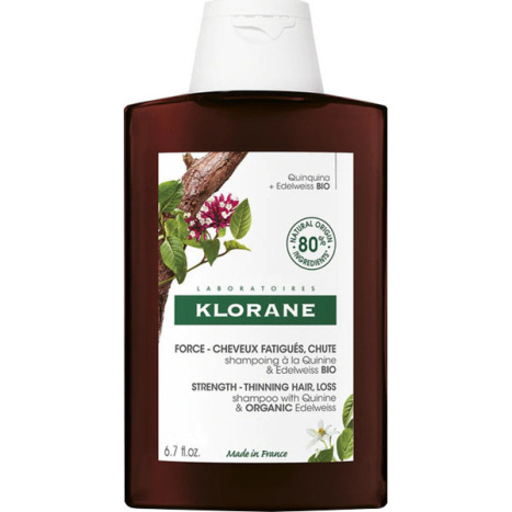 KLORANE Shampoo against hair loss with quinine and organic edelweiss 200ml