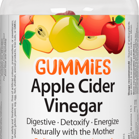 WEBBER NATURALS GUMMIES APPLE CIDER VINEGAR Apple cider vinegar for obesity x 90 gummies