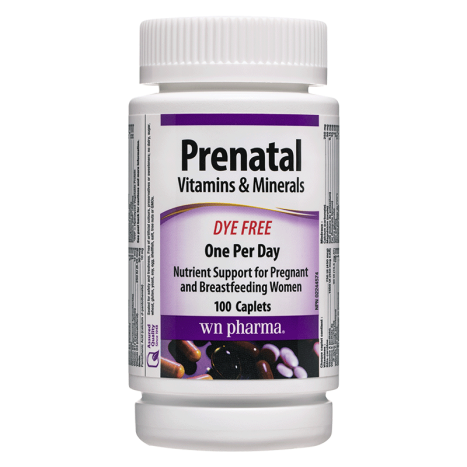 WEBBER NATURALS PRENATAL MULTIVITAMIN AND MINERAL витамини за бременни x 100 tabl