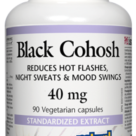 NATURAL FACTORS Black Cohosh grape eyelash 40mg x 90 caps