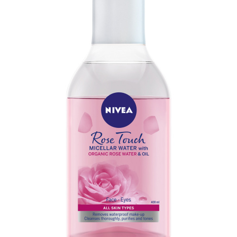 NIVEA MicelAir Мицеларна вода с розово масло 400ml  