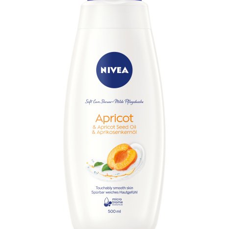 NIVEA Shower gel Care & Apricot 500ml