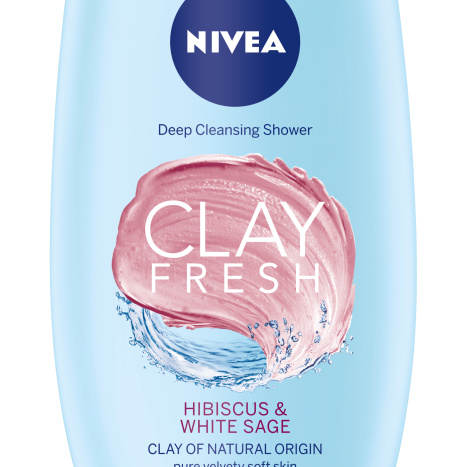 NIVEA Shower gel Clay Fresh Hibiscus & Sage 250ml