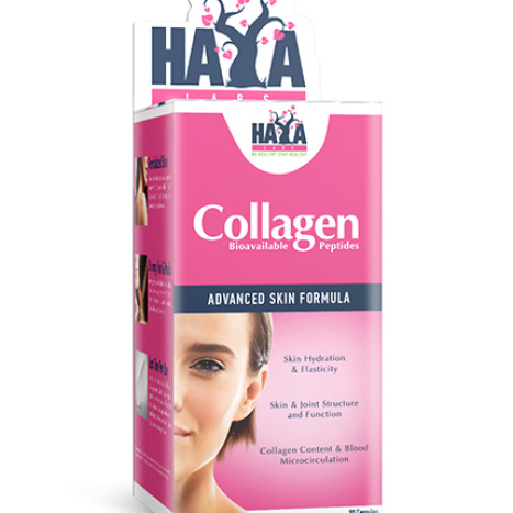 HAYA LABS COLLAGEN for healthy joints, cartilage and bones 500mg x 90 caps