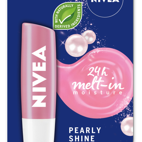 NIVEA балсам за устни Pearly Shine 4.8g