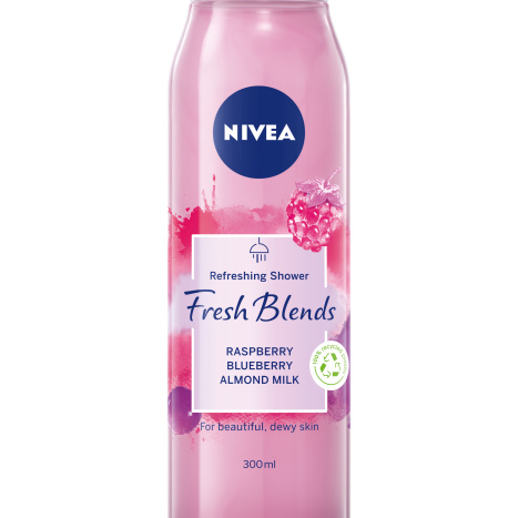 NIVEA Душ-гел Fresh Blends Raspberry 300ml
