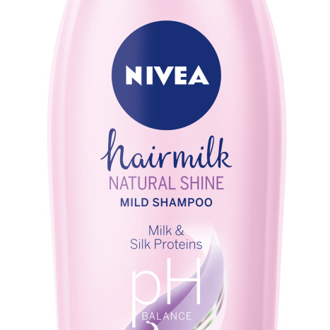 NIVEA HC Шампоан за блясък Hairmilk Natural Shine 250ml